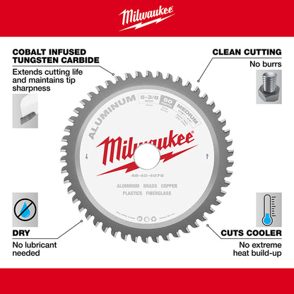 5-3/8" Aluminum Cutting Circular Saw Blade