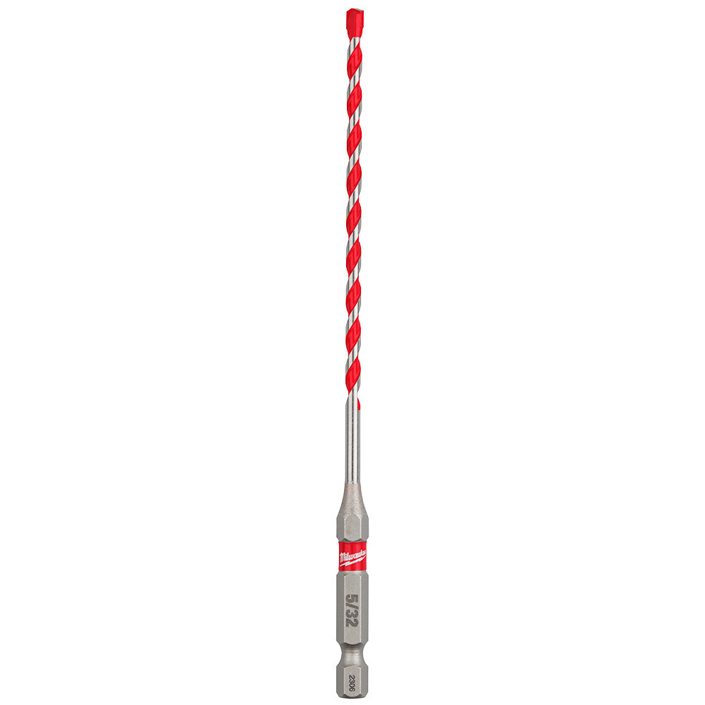 5/32" x 4" x 6" SHOCKWAVE™ Impact Duty Carbide Hammer Drill Bit