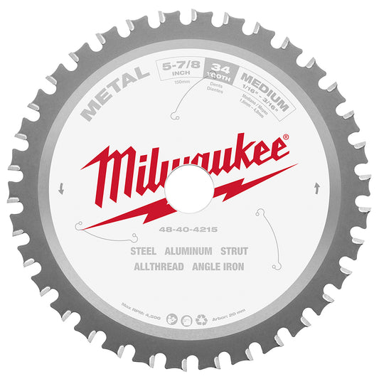 5-7/8" Metal Cutting Circular Saw Blade