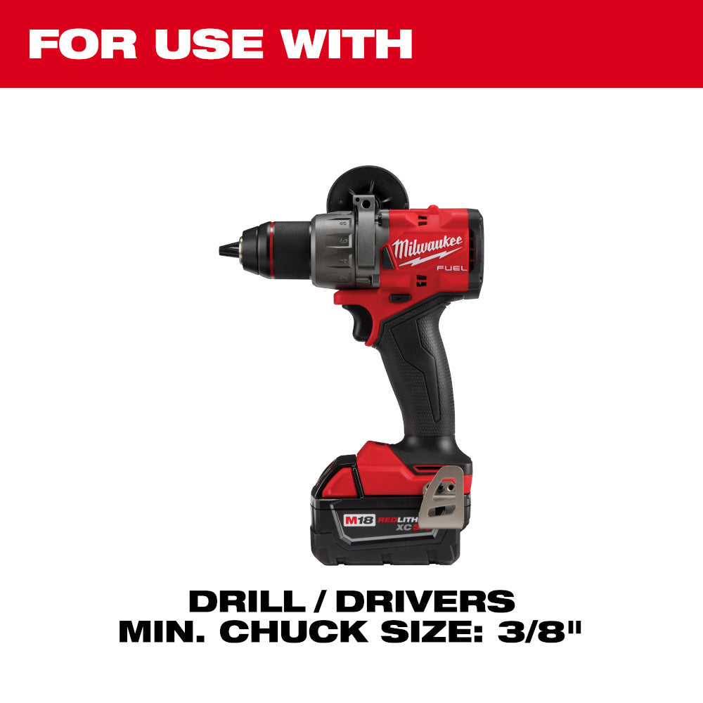 Drill/Drivers Min. Chuck Size: 3/8"
