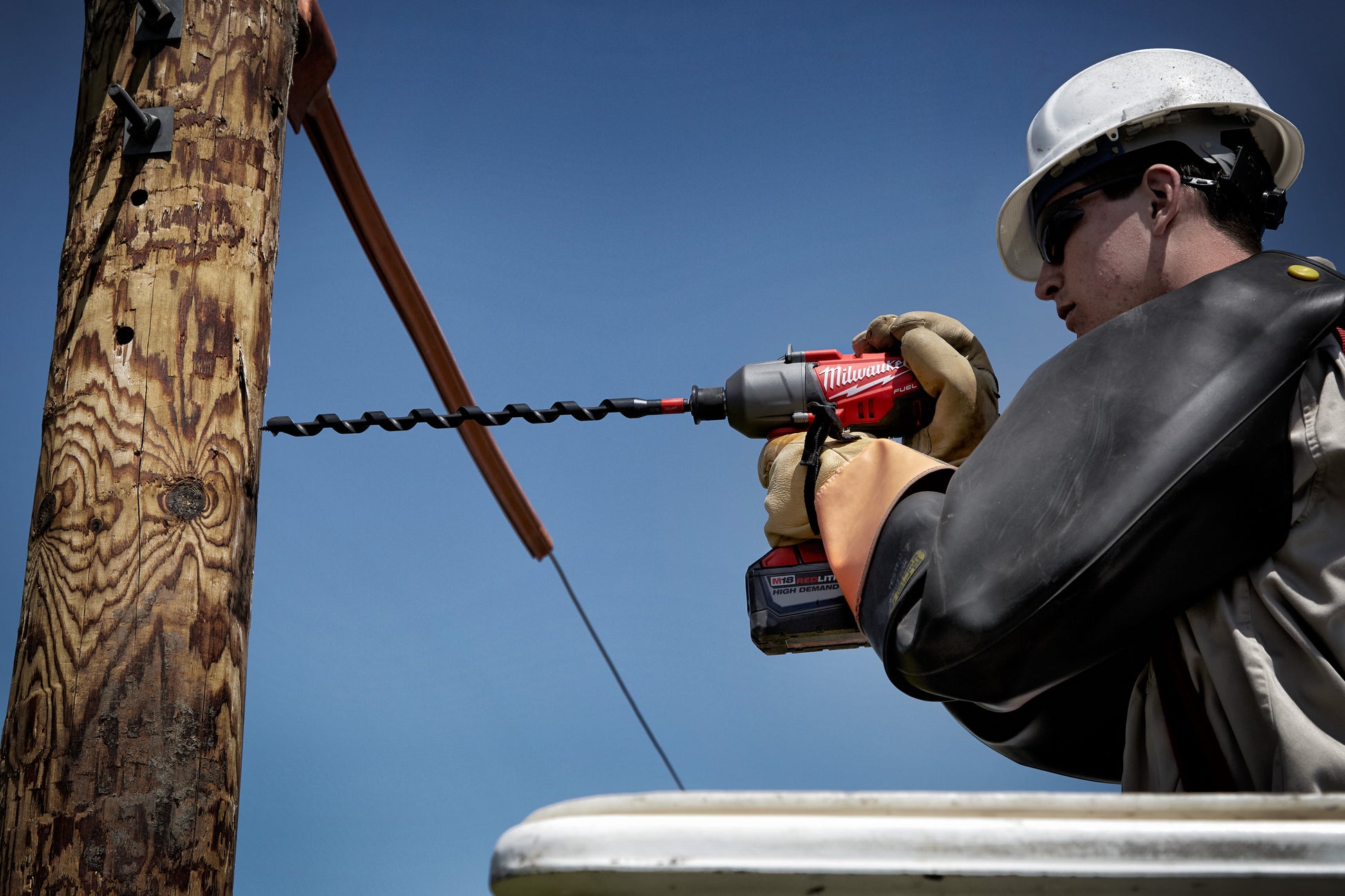 5/8" x 24" SHOCKWAVE™ Impact Duty Lineman's Auger Bit