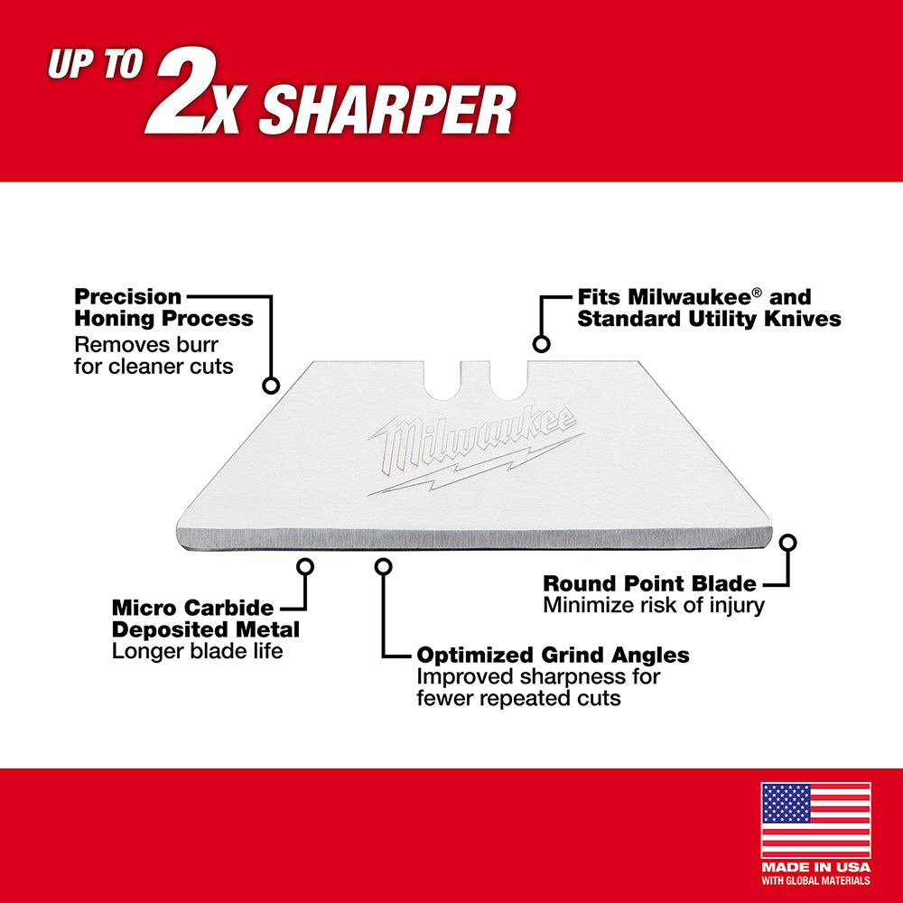 5-Piece Carton Utility Knife Blades