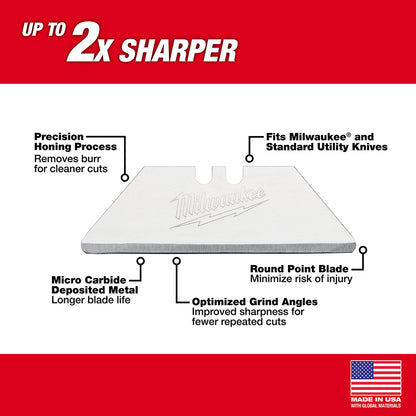 5-Piece Carton Utility Knife Blades