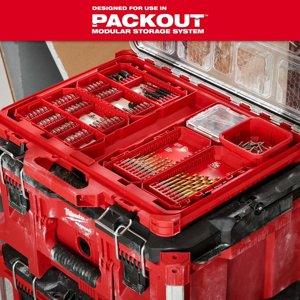 SHOCKWAVE™ Impact Duty RED HELIX™ Titanium Drill Bit Set – 29PC