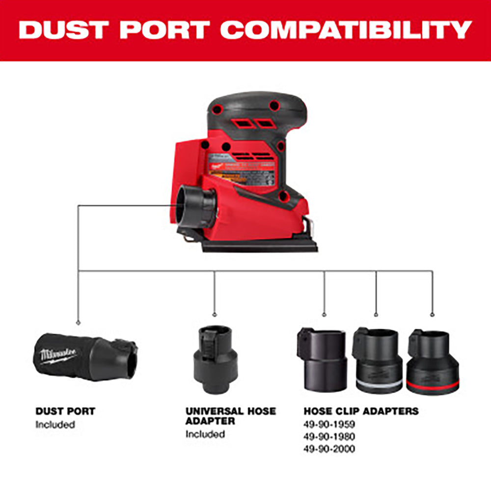 M18™ Orbital 1/4 Sheet Sander