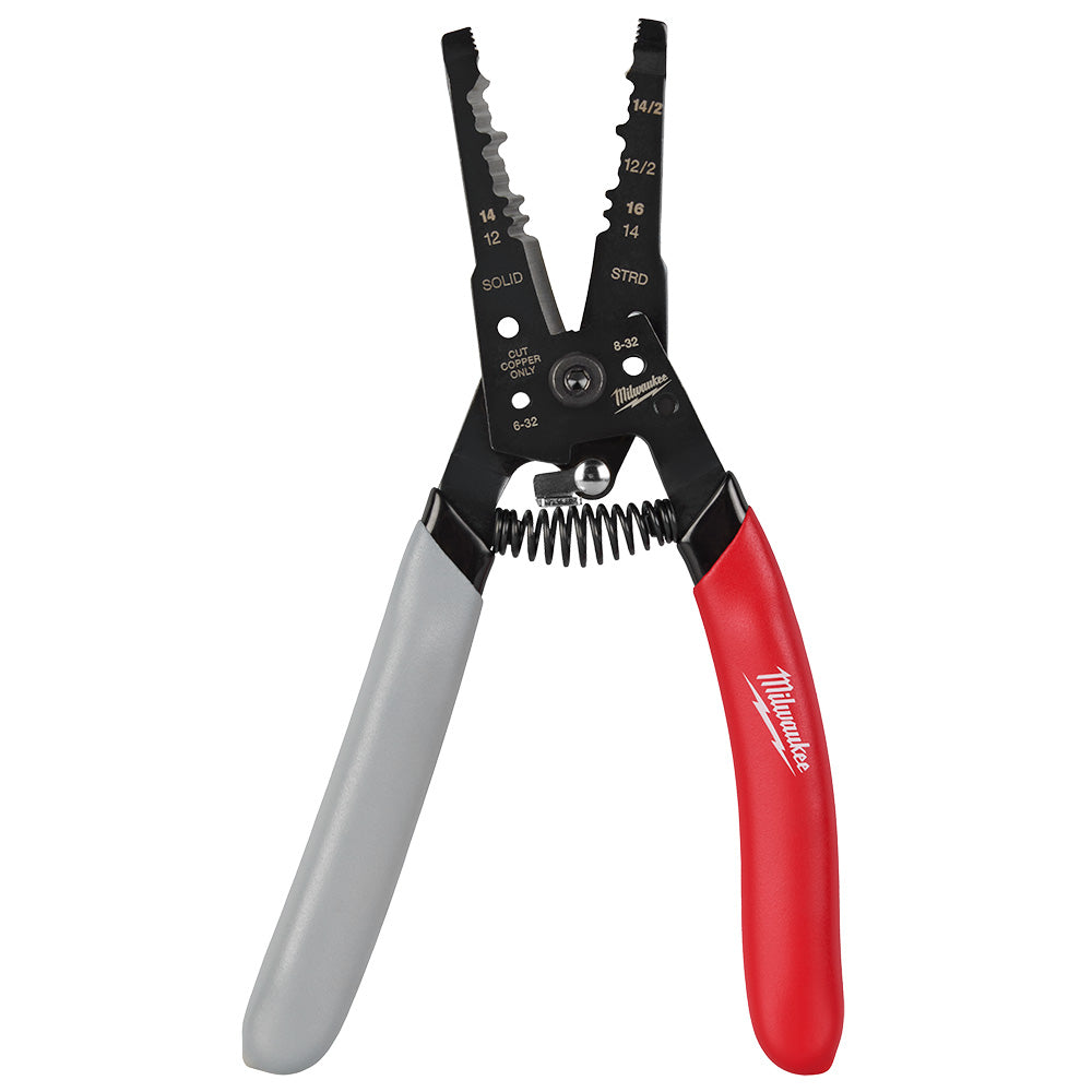12-16 AWG NM Dipped Grip Wire Stripper & Cutter