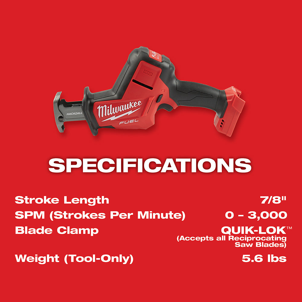 M18 FUEL™ HACKZALL® Reciprocating Saw Kit