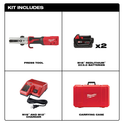 M18™ FORCE LOGIC™ Long Throw Press Tool Kit