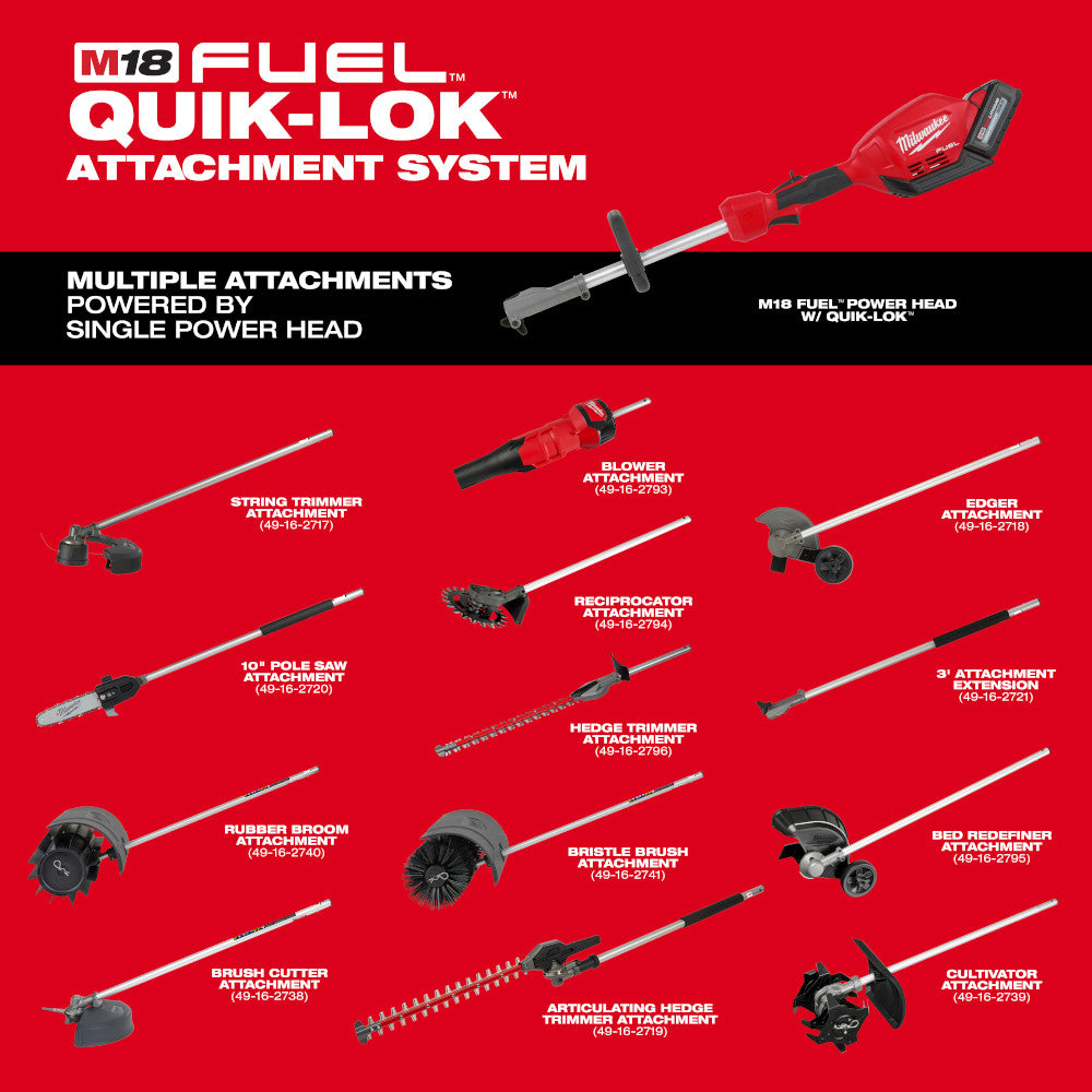 M18 FUEL™ QUIK-LOK™ Reciprocator Attachment