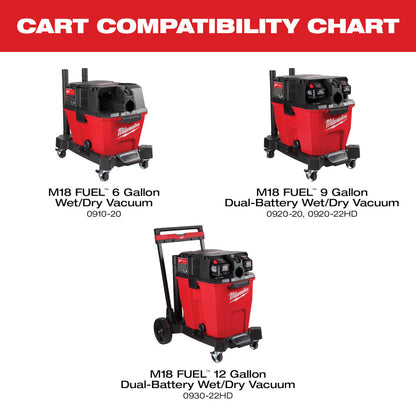 Premium Wet/Dry Vacuum Cart