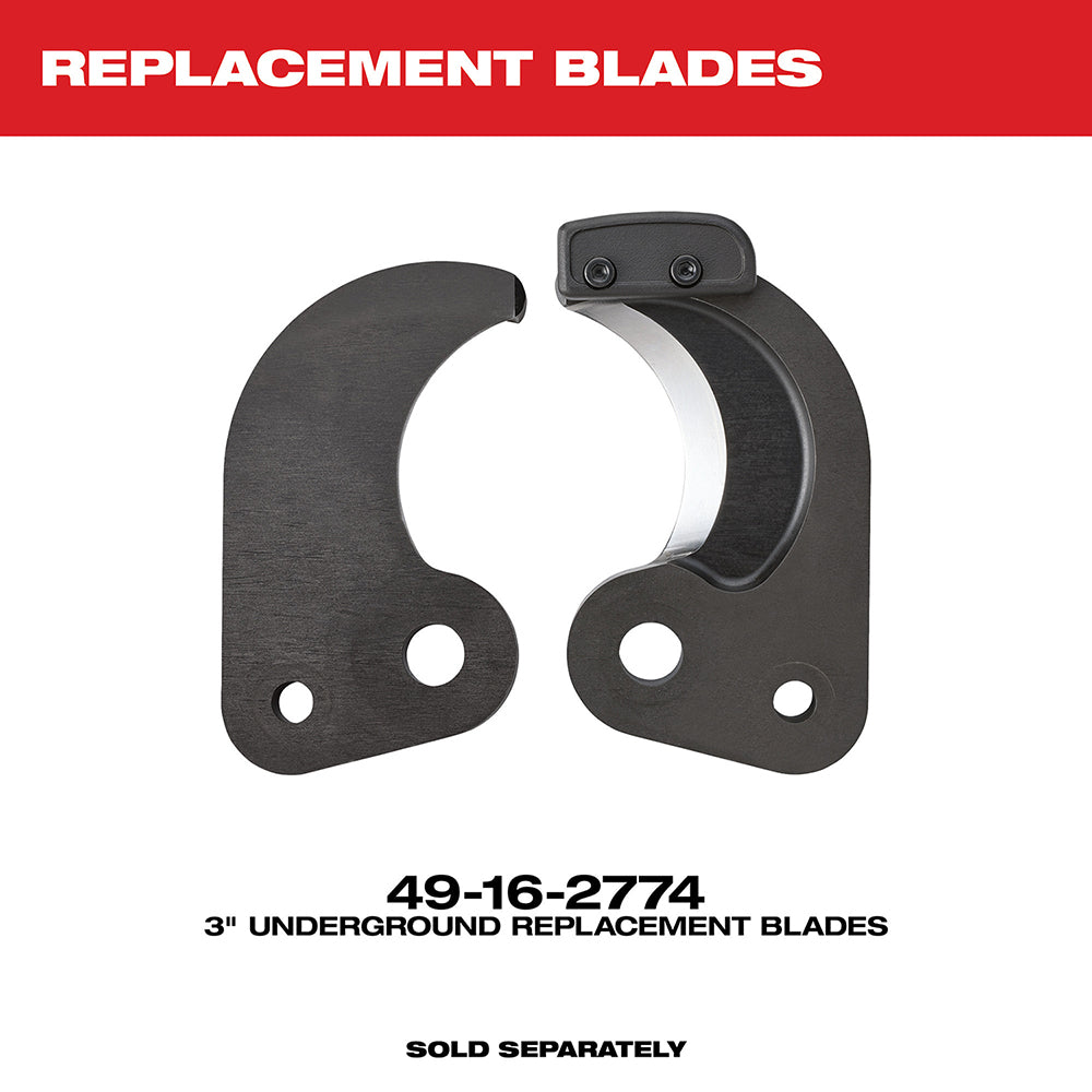M18™ FORCE LOGIC™ 3 in. Underground Cable Cutter with Wireless Remote