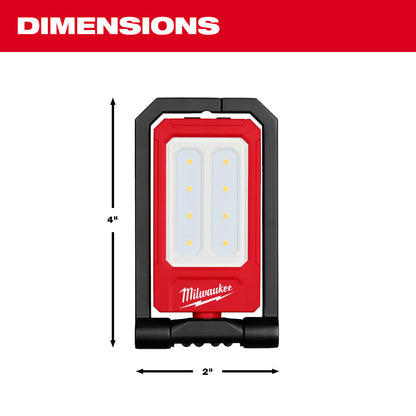 Milwaukee® Rechargeable Low-Profile Magnetic Task Light 