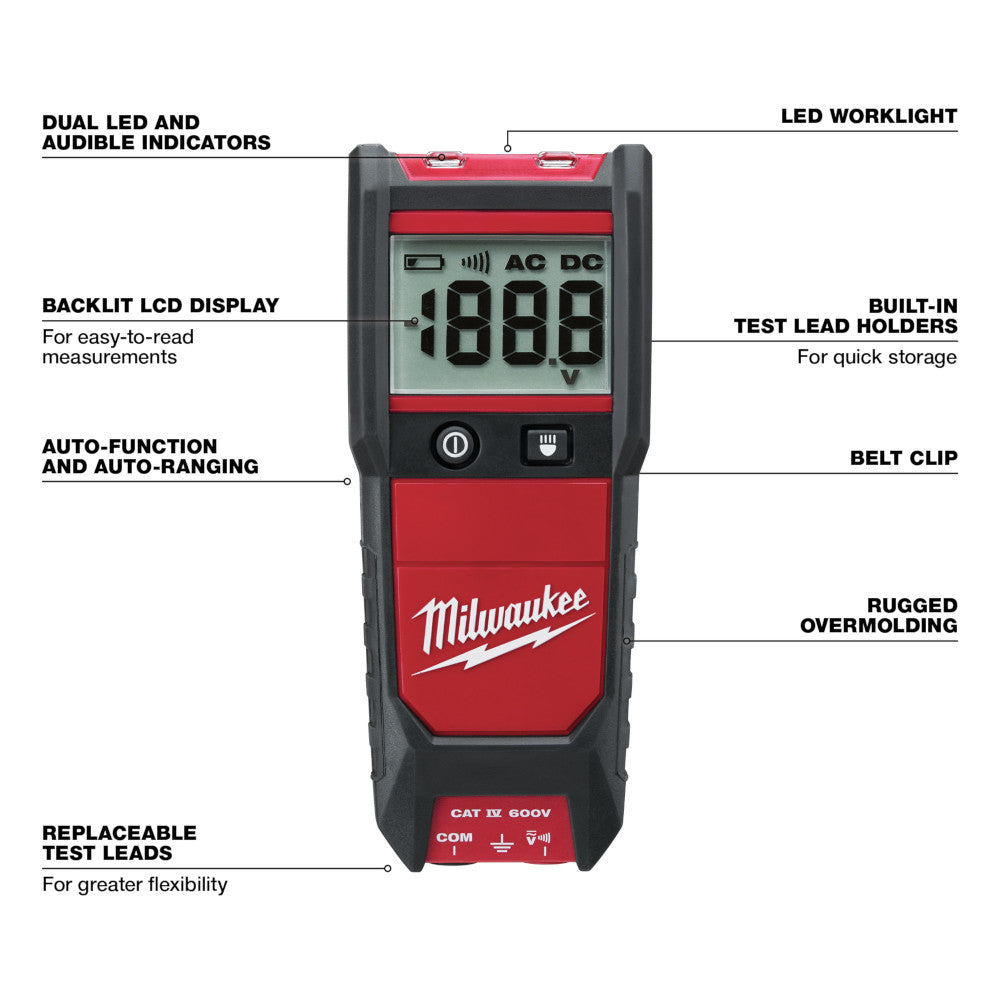 Auto Voltage/Continuity Tester Set