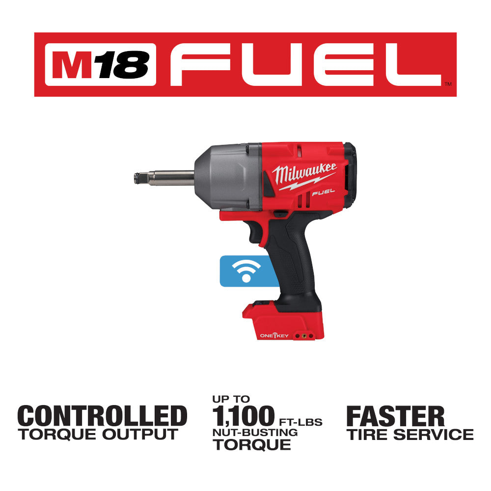 M18 FUEL™ 1/2 in. Extended Anvil Controlled Torque Impact Wrench with ONE-KEY™