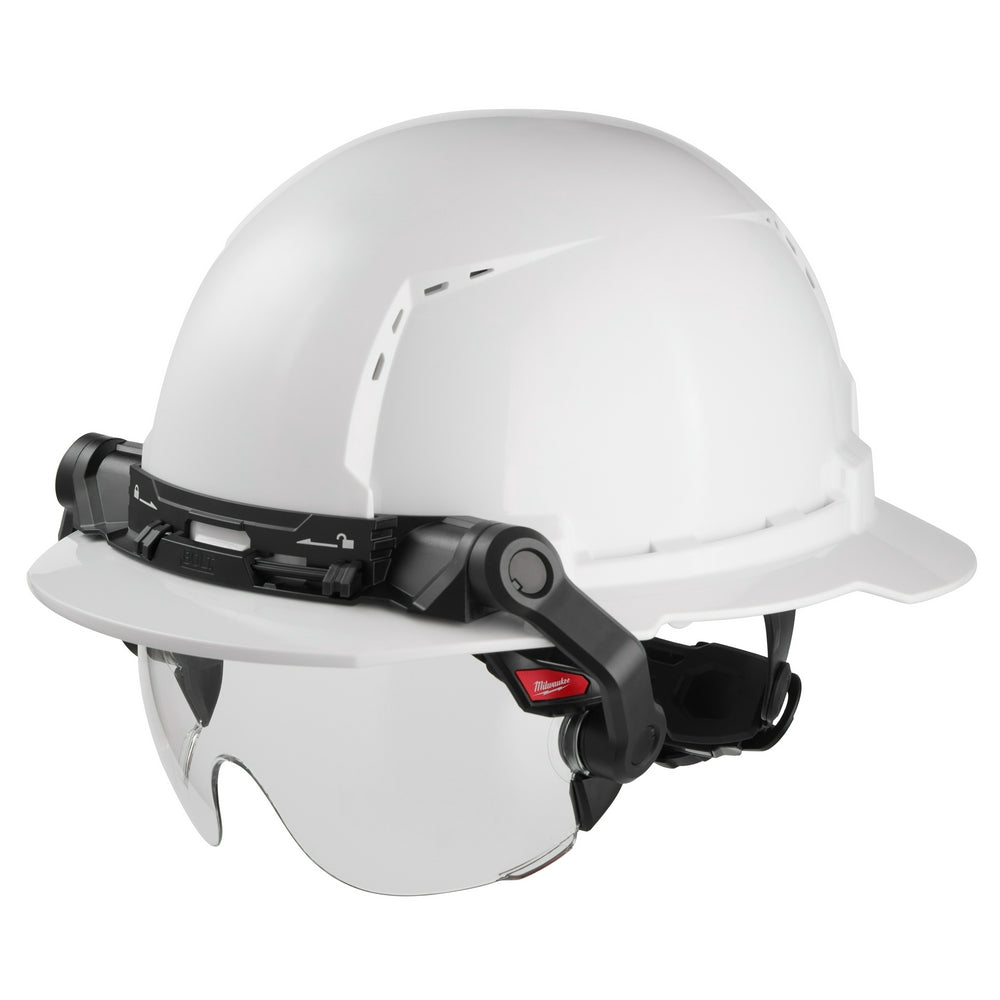 BOLT™ Eye Visor - Clear Dual Coat Lens (Compatible with Safety Helmets & Hard Hats)