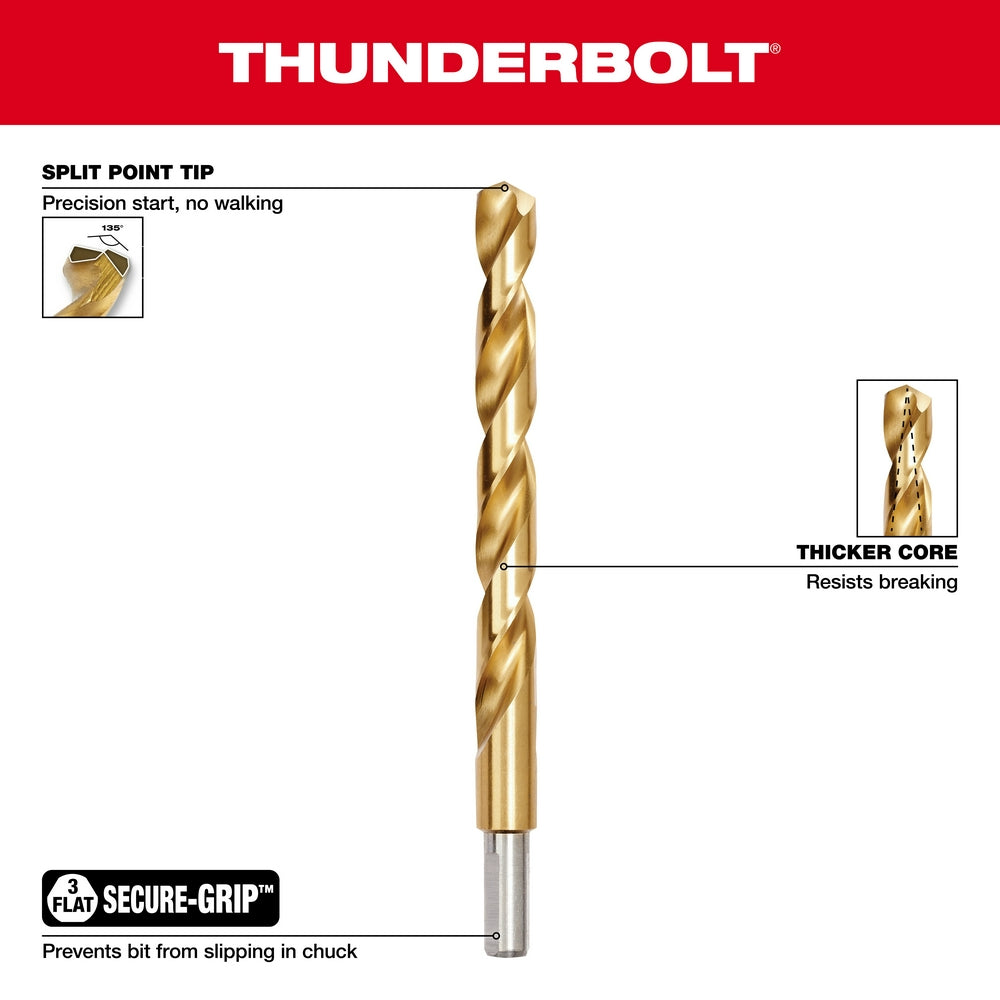 THUNDERBOLT®  Titanium Drill Bit Set – 29PC