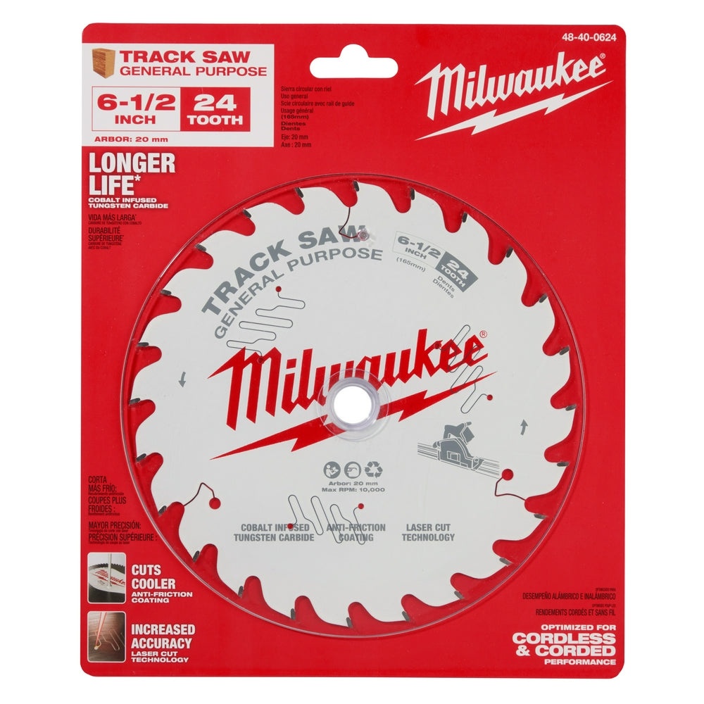 6-1/2" 24T General Purpose Track Saw Blade