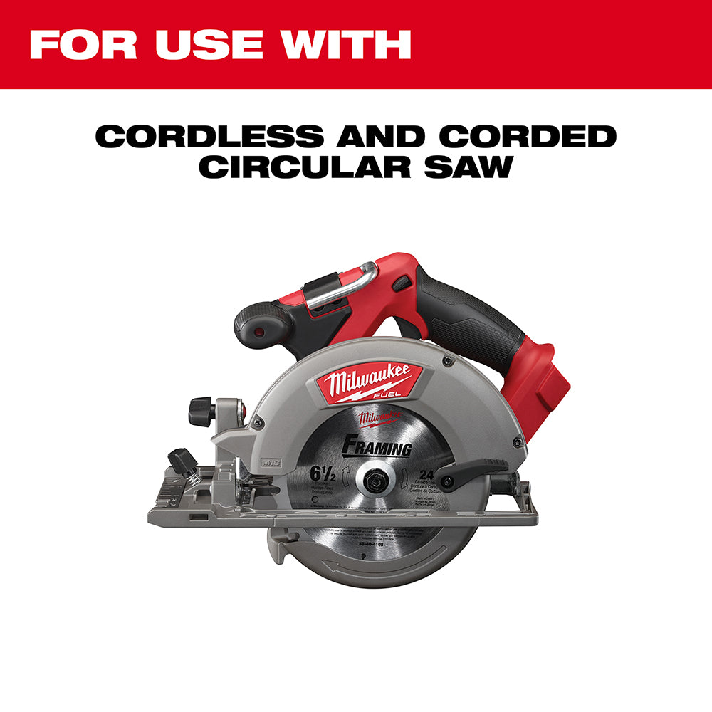 For use with Cordless and Corded Circular Saws