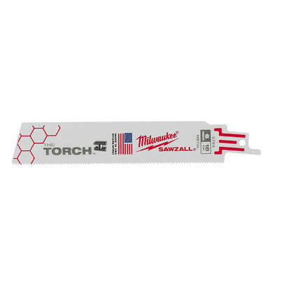 6" 18 TPI TORCH™ SAWZALL® Blade for Medium Metal (5 PK)
