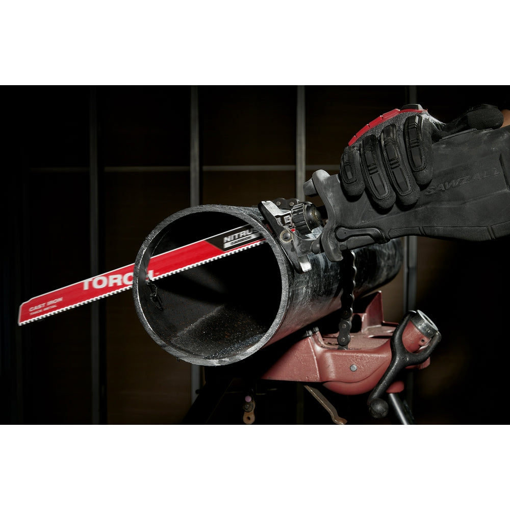 6" 8 TPI TORCH™ with NITRUS™ Carbide for Cast Iron SAWZALL® Blade (1 PK)