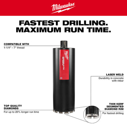 6" DIAMOND ULTRA™ Wet Core Bit