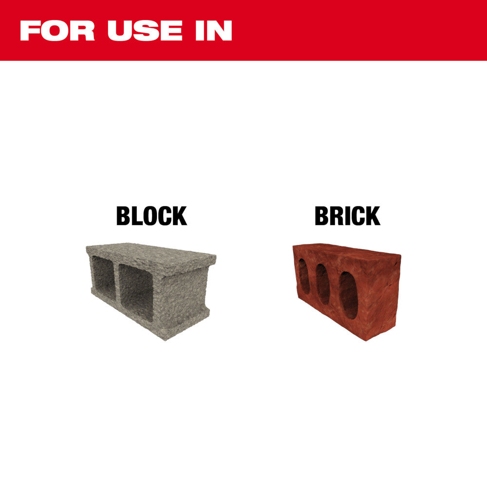 For use in Block and Brick