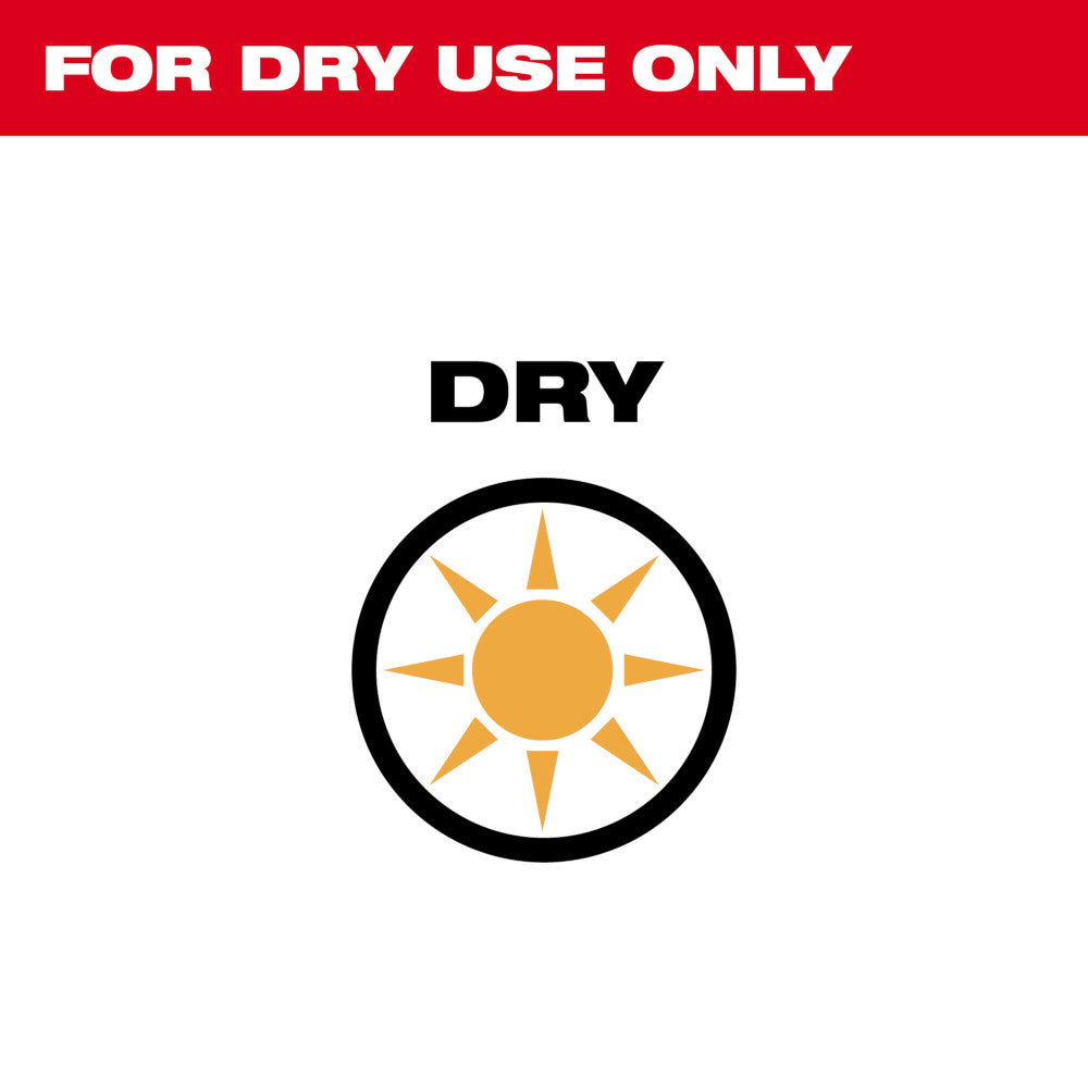 For dry use only
