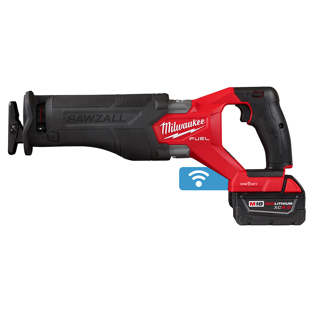 M18 FUEL™ SAWZALL® Recip Saw w/ ONE-KEY™ - 2 Battery XC5.0 Kit