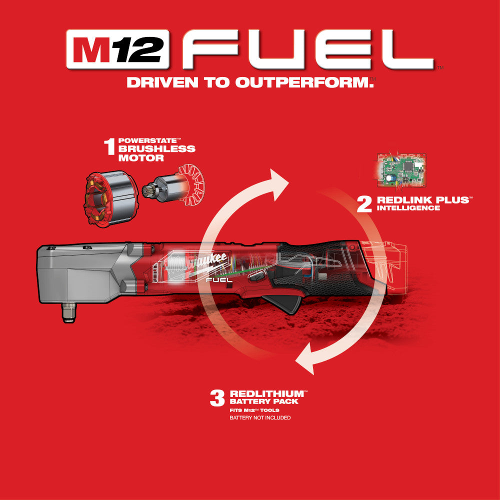 M12 FUEL™ 3/8" Right Angle Impact Wrench