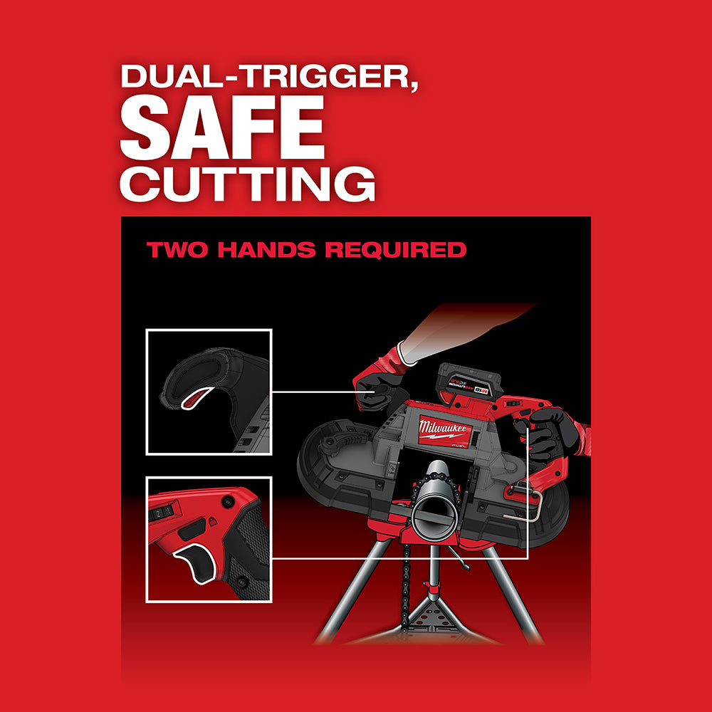 M18 FUEL™ Deep Cut Dual-Trigger Band Saw