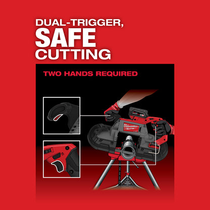M18 FUEL™ Deep Cut Dual-Trigger Band Saw