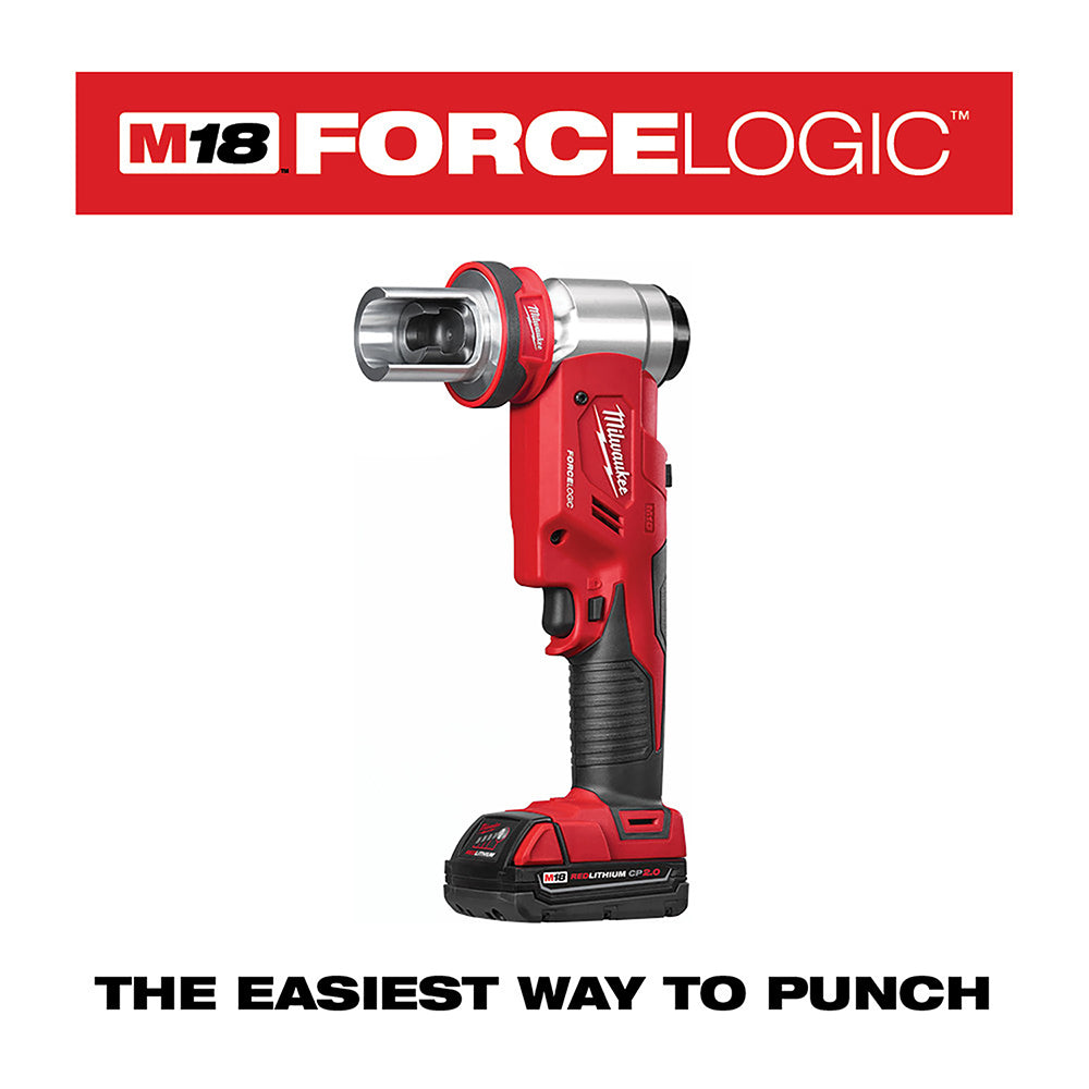 M18™ FORCE LOGIC™ 6T Knockout Tool 1/2 in. – 4 in.