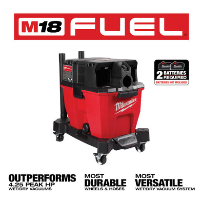 M18 FUEL™ 9 Gallon Dual-Battery Wet/Dry Vacuum