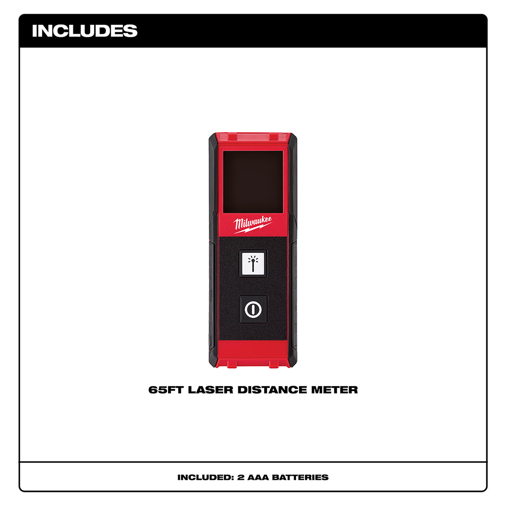 65 Ft. Laser Distance Meter