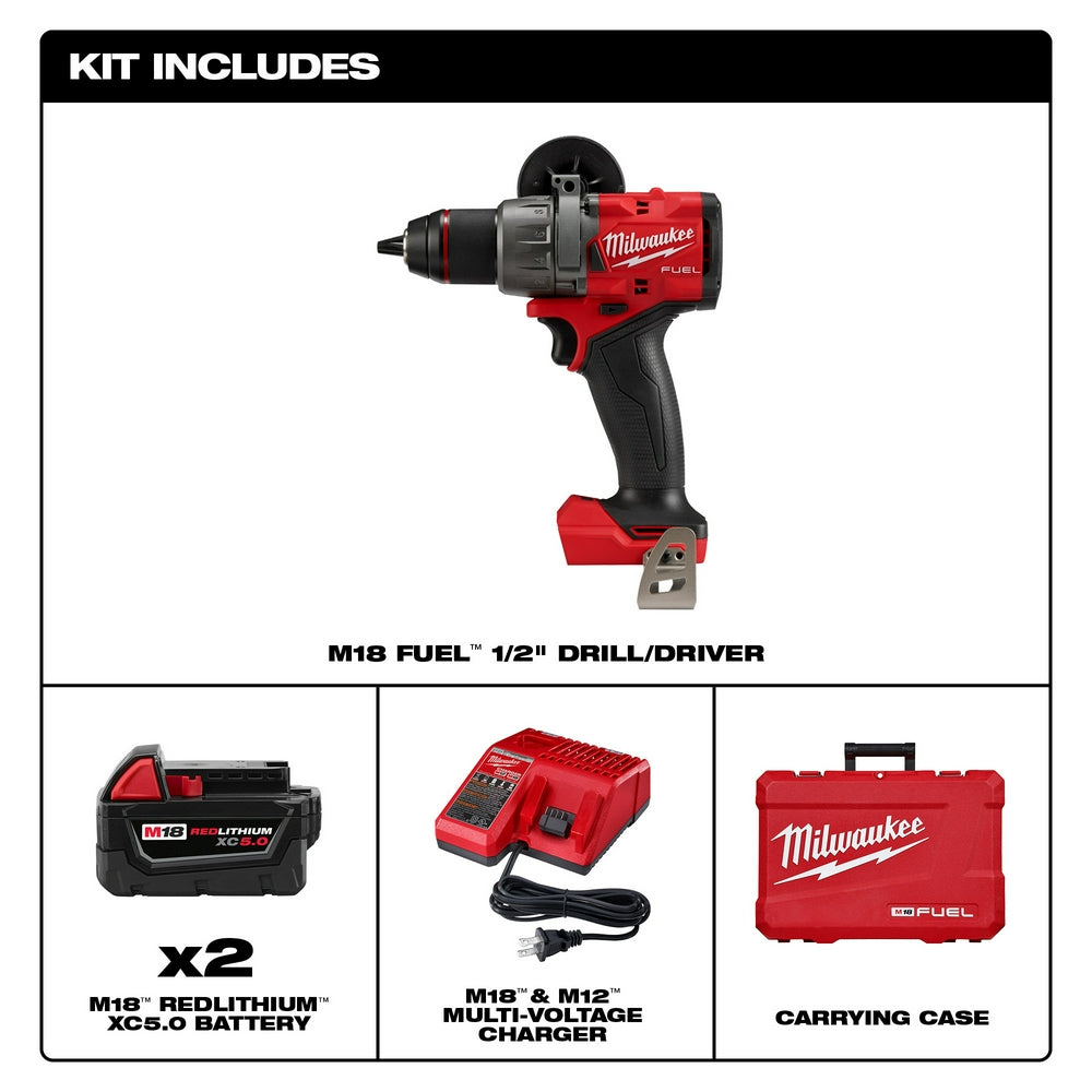 M18 FUEL™ 1/2" Drill/Driver Kit