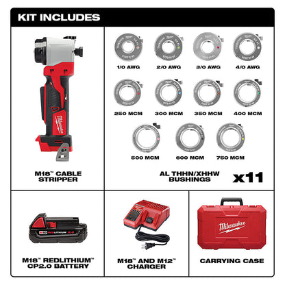 M18™ Cable Stripper Kit for Al THHN/XHHW