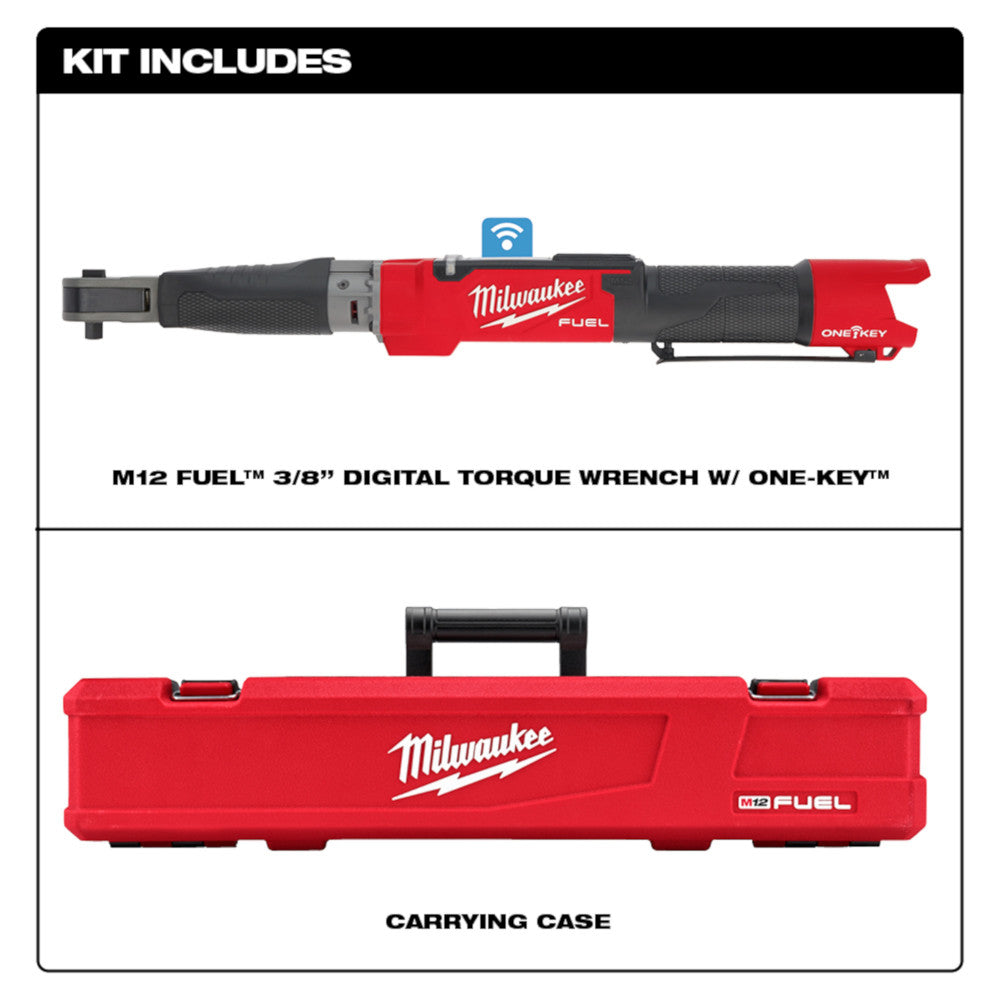 M12 FUEL™ 3/8 in. Digital Torque Wrench with ONE-KEY™