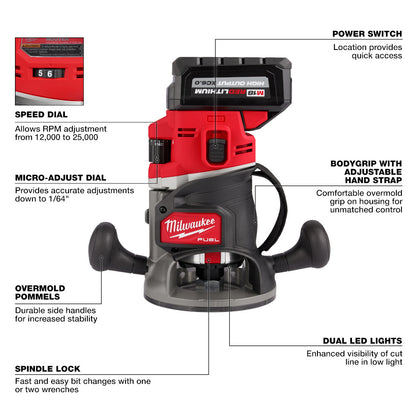 M18 FUEL™  1/2" Router Kit