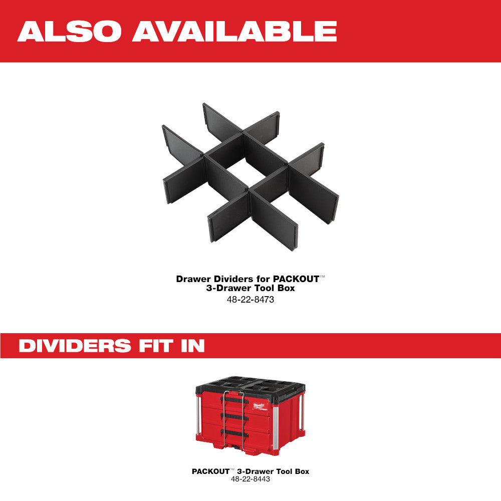 PACKOUT™ 3-Drawer Tool Box