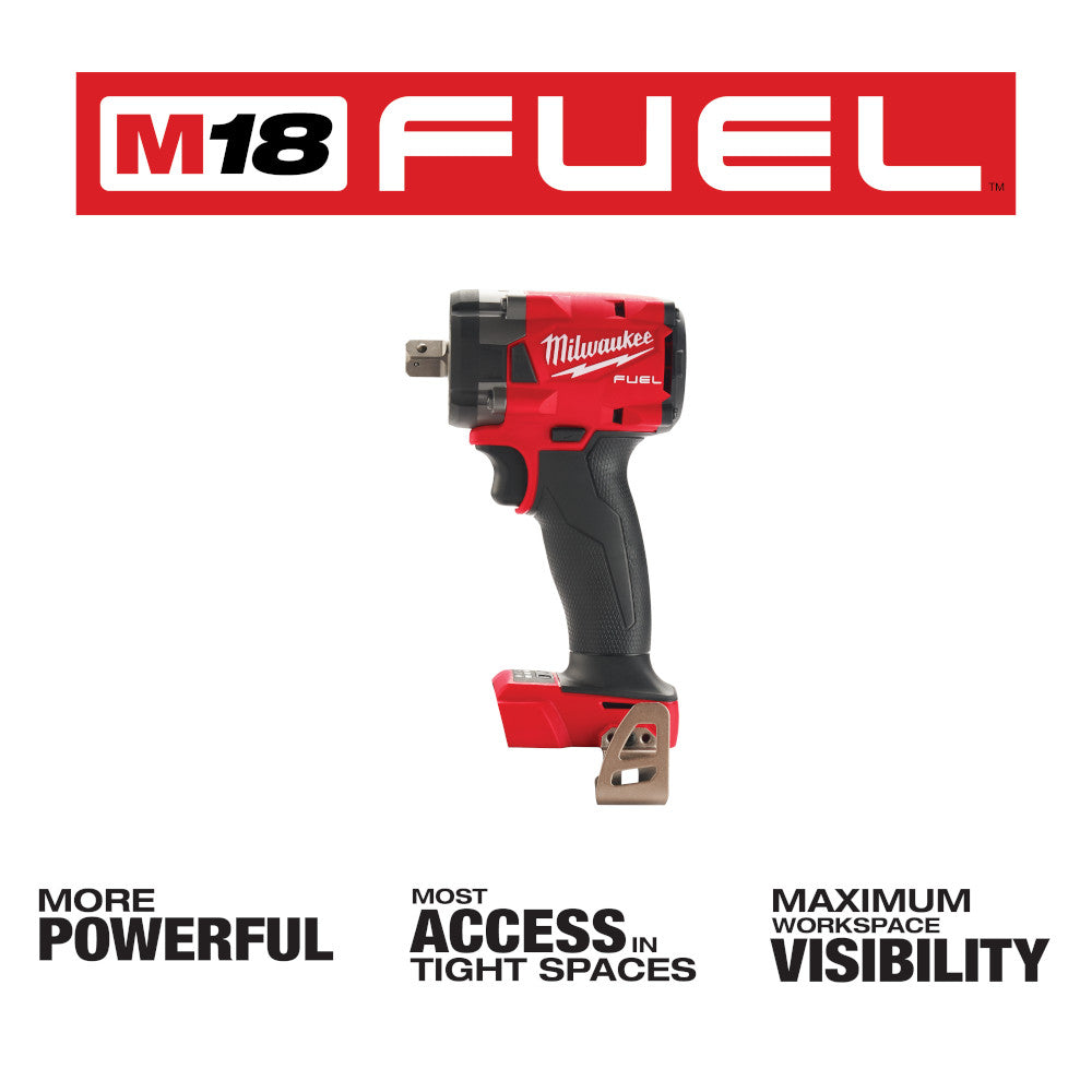 M18 FUEL™ 1/2 Compact Impact Wrench w/ Pin Detent