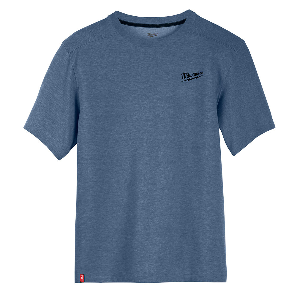FREEFLEX™ Hybrid Work Tee - Short Sleeve - Blue XL