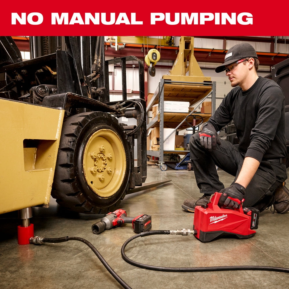 M18™ Brushless Single Acting 60in3 10,000psi Hydraulic Pump