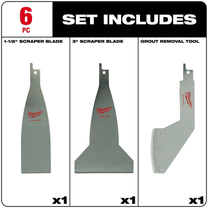 3PC Material Removal SAWZALL® Blade Set