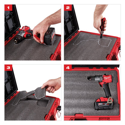 Customizable Foam Insert for PACKOUT™ Drawer Tool Boxes