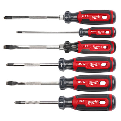 6PC Cushion Grip Screwdriver Kit (USA)