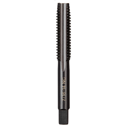 7/16"-14 NC Straight Flute Plug Tap