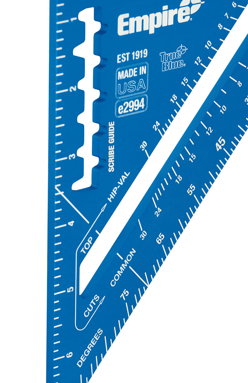 7 in. True Blue® Laser Etched Rafter Square