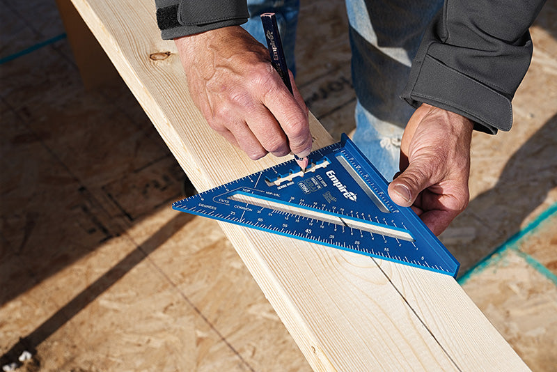 7 in. True Blue® Laser Etched Rafter Square