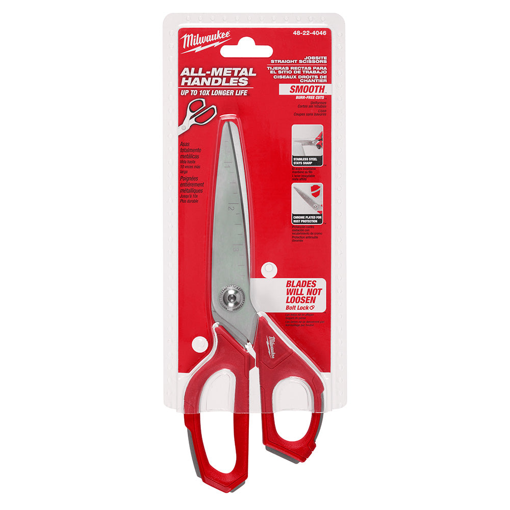 Jobsite Straight Scissors