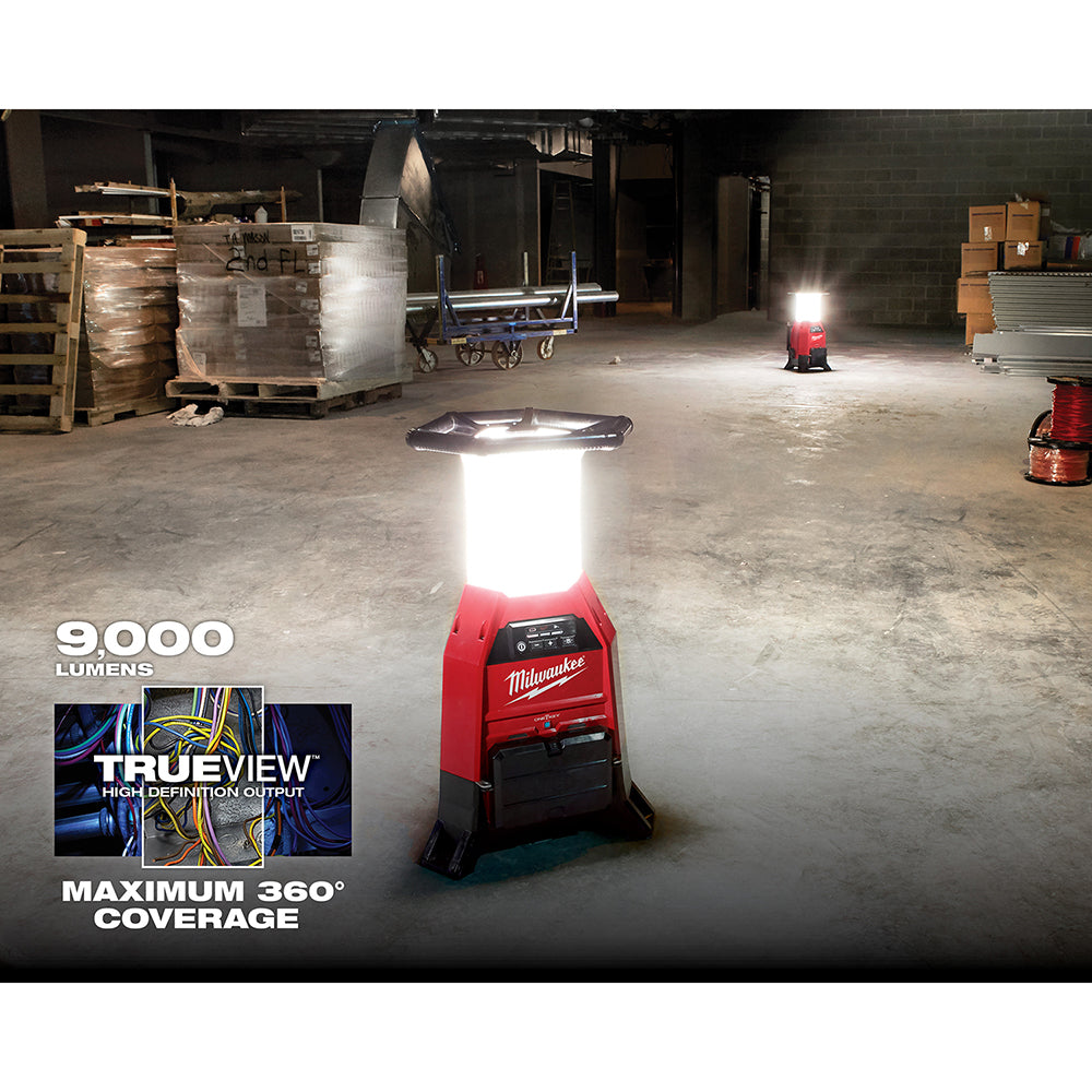 M18™ RADIUS™ Site Light and Charger w/ ONE-KEY™